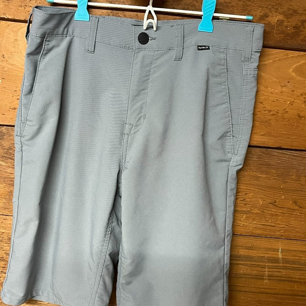 Boys Shorts - H20 Dri - Hurley - Size 18 - Gray